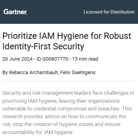 Prioritize IAM Hygiene for Robust Identity-First Security